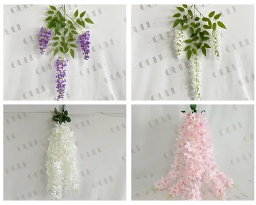 Gdzie kupić sztuczną wisteria (tanie, opcje dekoracji ślubu i ślubu)