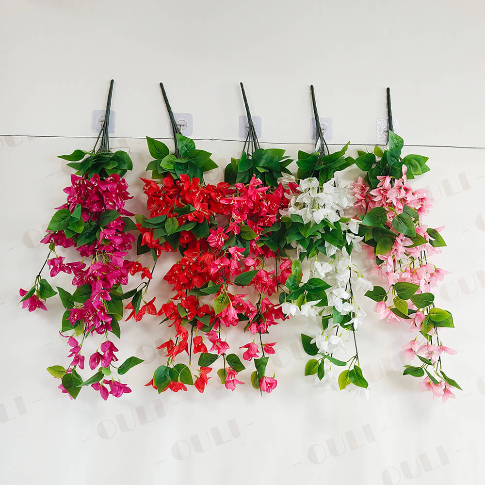 Silk Bougainvillea wiszący