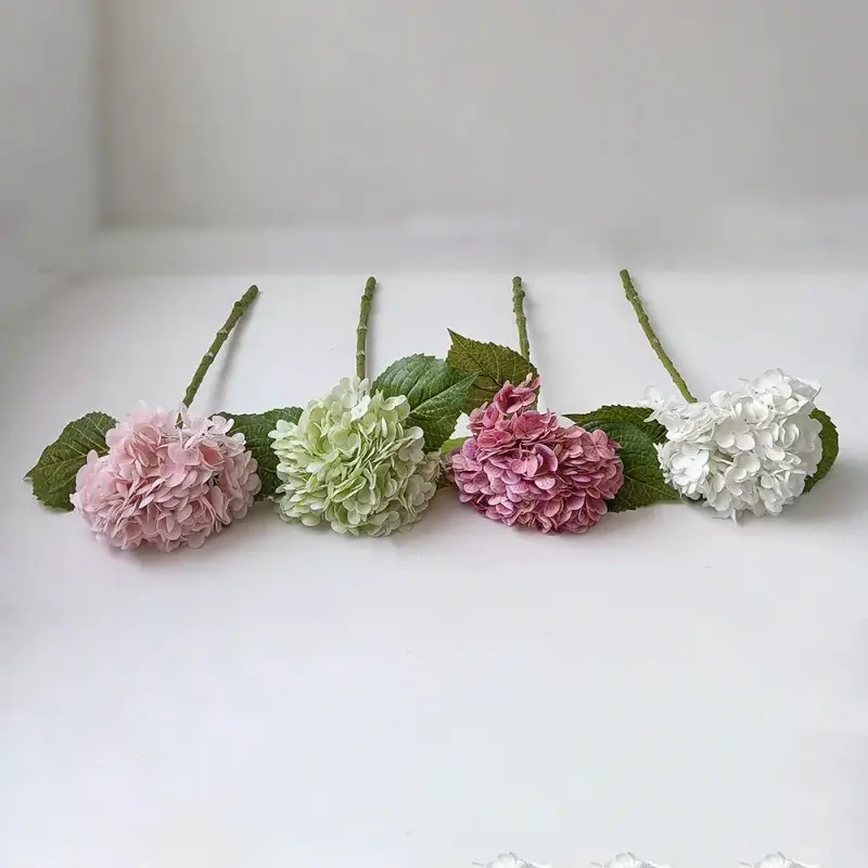 Single Stem Real dotyk sztuczne hortensje